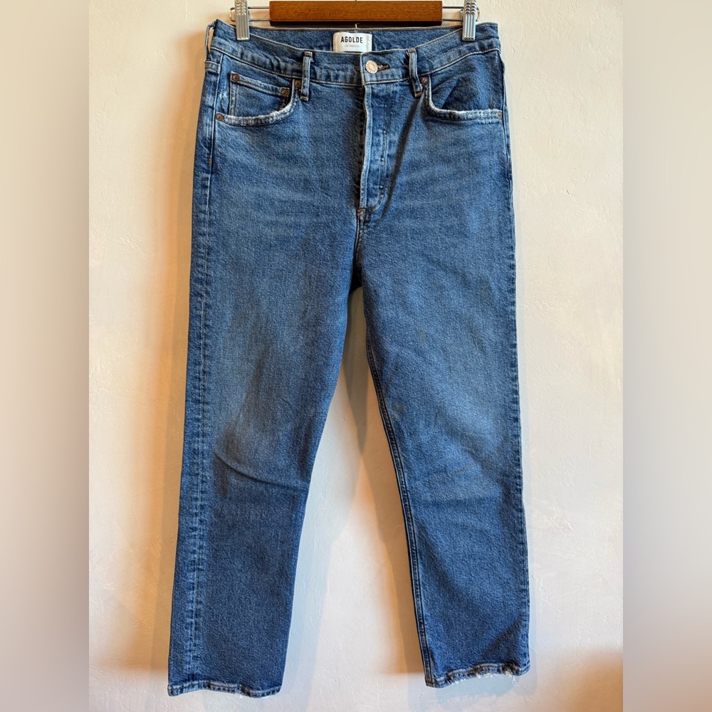 Agolde Riley Crop Jeans - Picture 3 of 6
